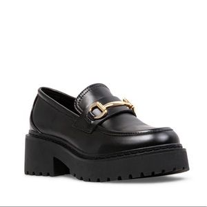 Black Steve Madden Approach Loafers